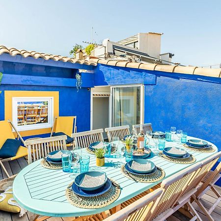 Casa Azul - Magnifique Duplex Coeur Historique 4 Chambres Avec Terrasse Vue Mer La Ciotat Exterior foto